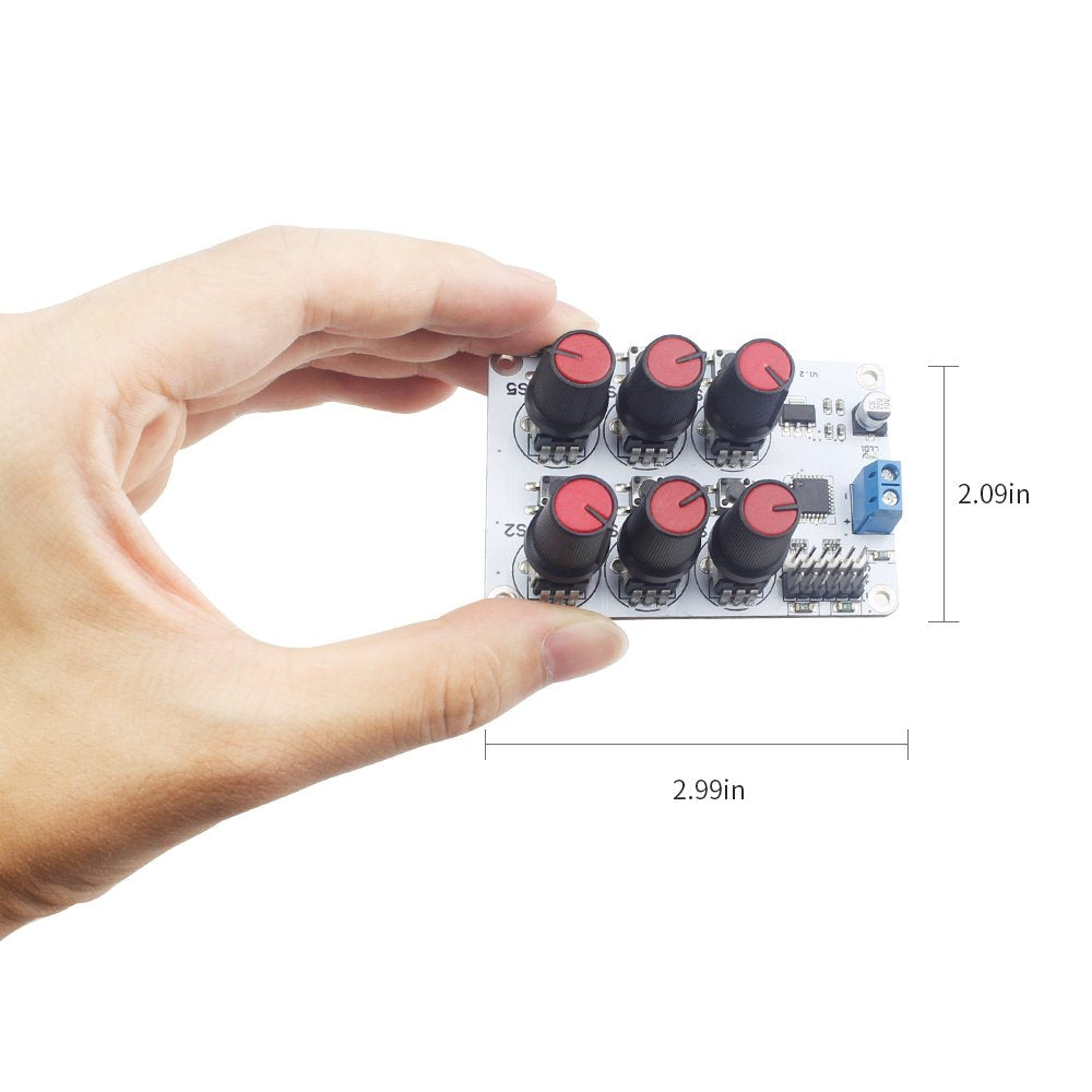 6 Channel Digital Servo Tester with Over-Current Protection